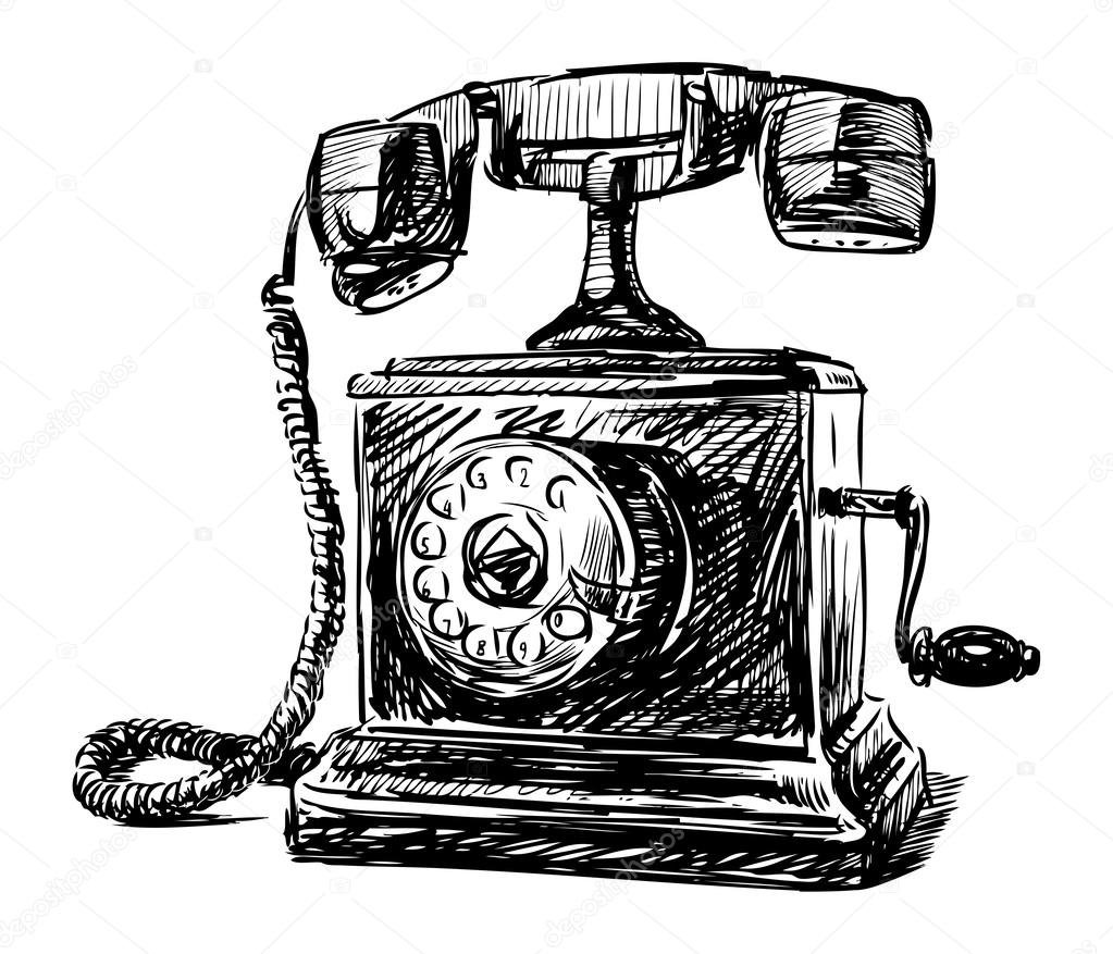 Старый телефон скетч