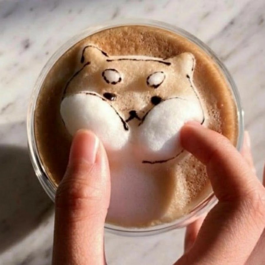 Девушка утром арт