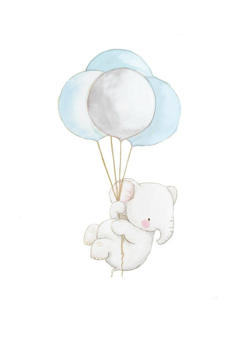 Открытки с рисованными животными