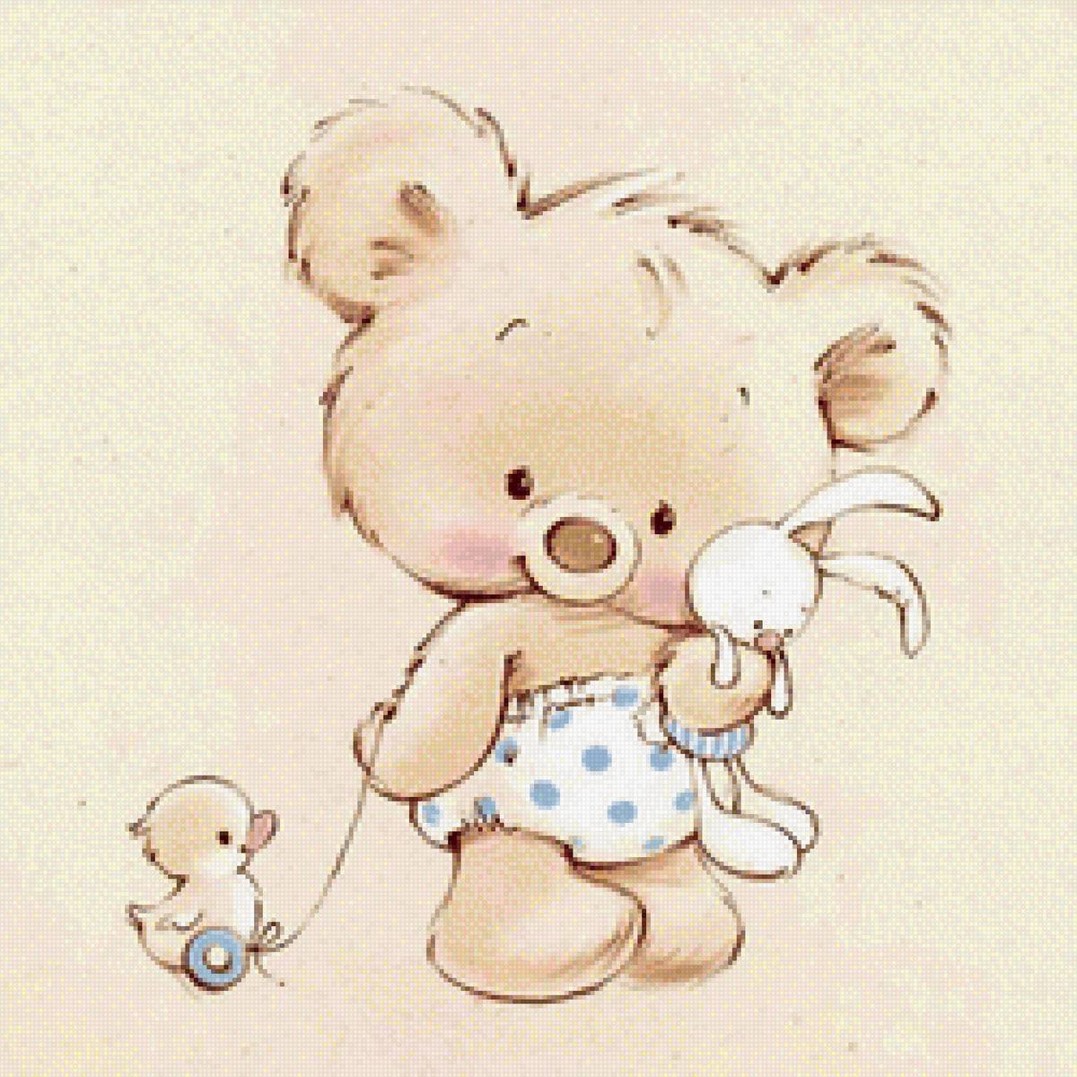 Милые детские иллюстрации