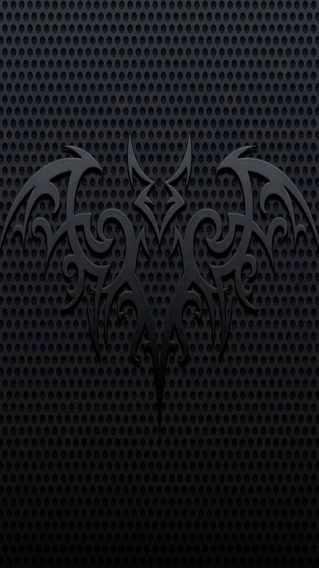 Тёмные обои на смартфон