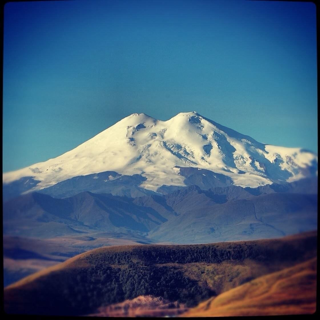 Горы Кавказ гора Эльбрус