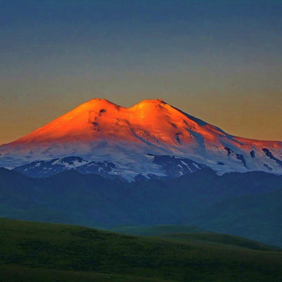 Эльбрус спящий вулкан