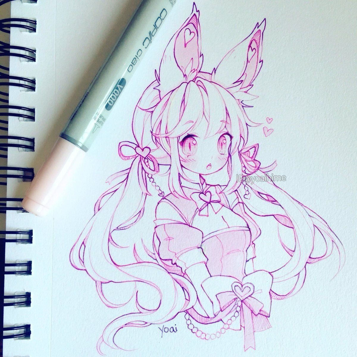 Тянка для срисовки