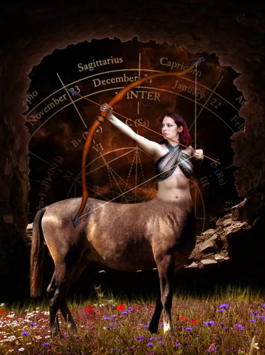 Женщина Кентавр Стрелец