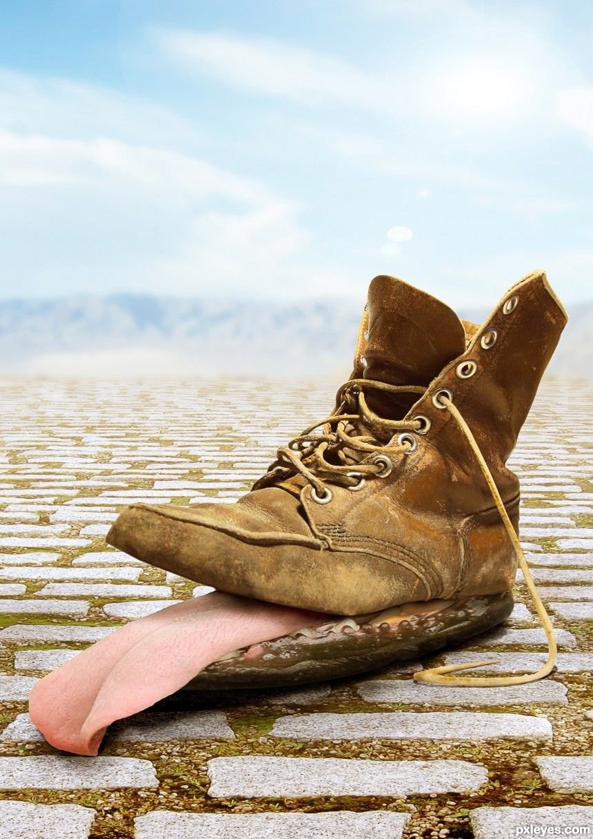 Креативные ботинки