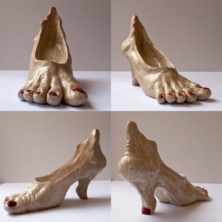 Необычные ботинки