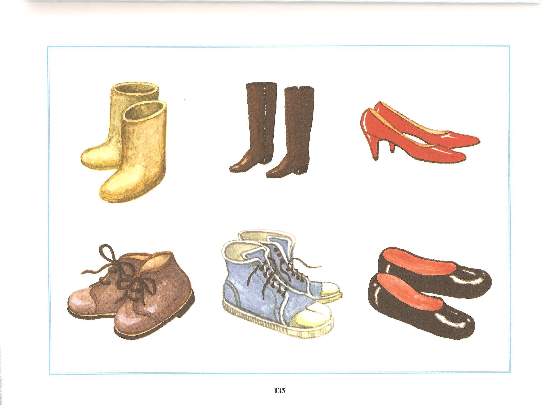 Картинки одежда и обувь для детского сада - 66 фото
