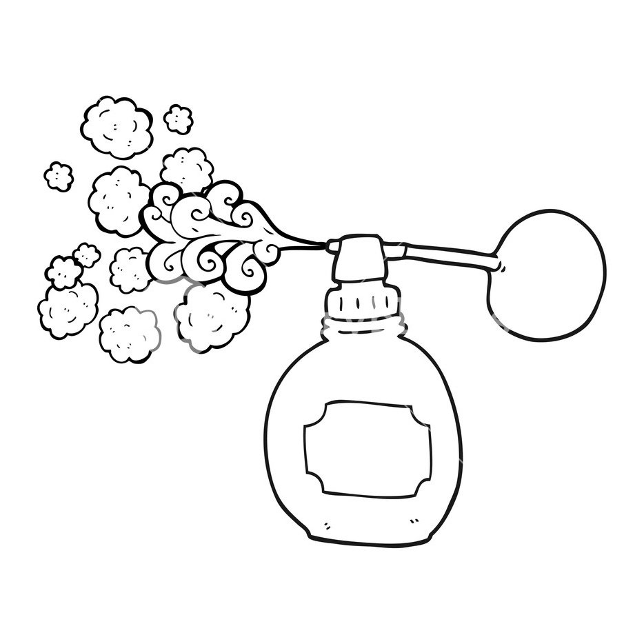 Трафарет духи