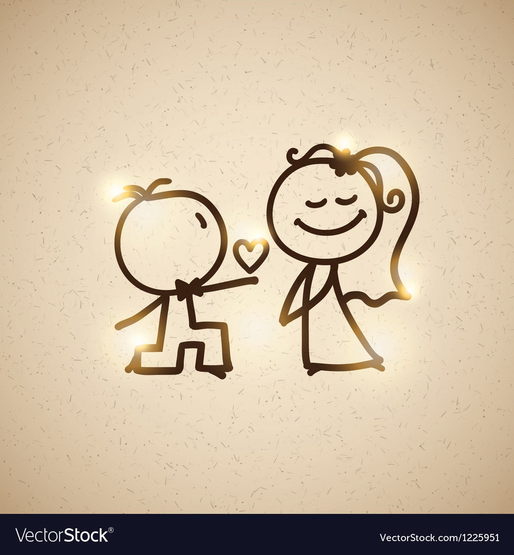 С годовщиной свадьбы 7 лет Минимализм