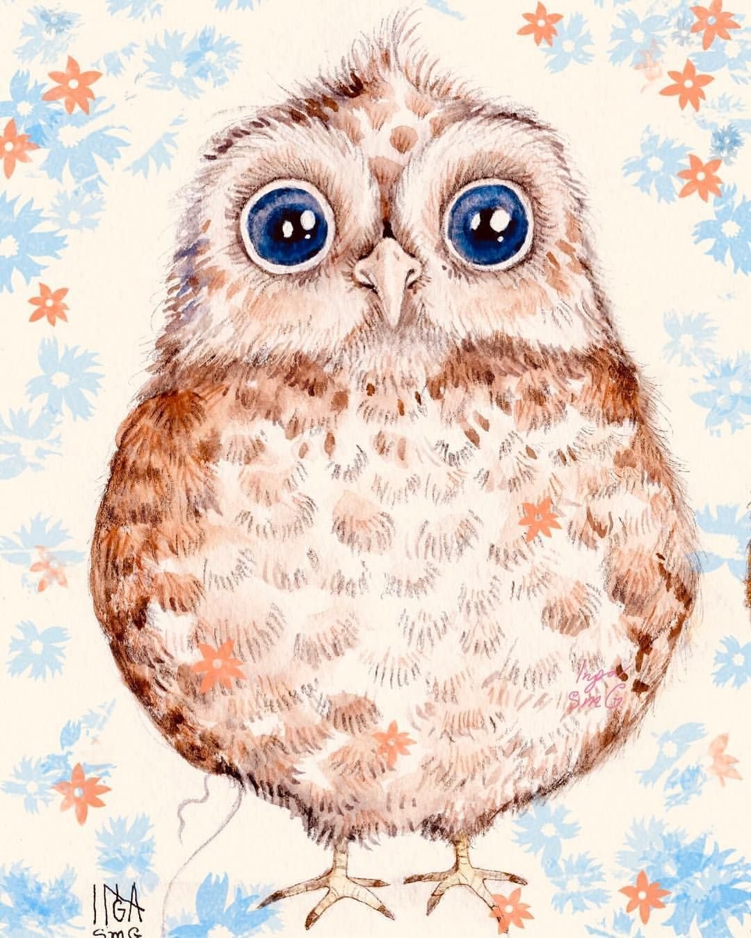 Совенок иллюстрация