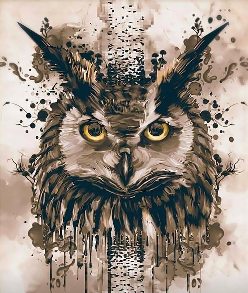 Татуировка Филлин Сова