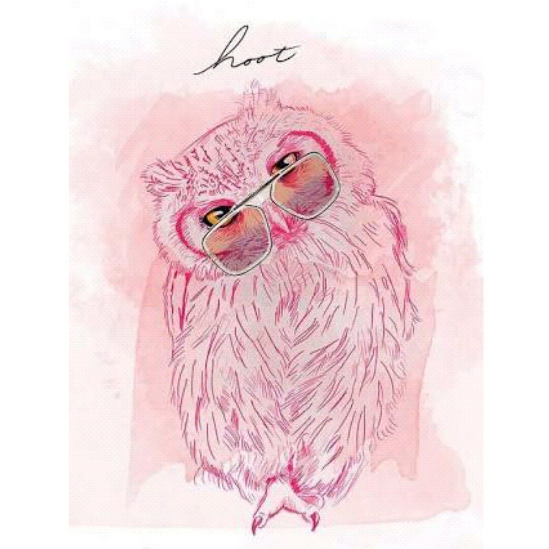 Розовая Сова