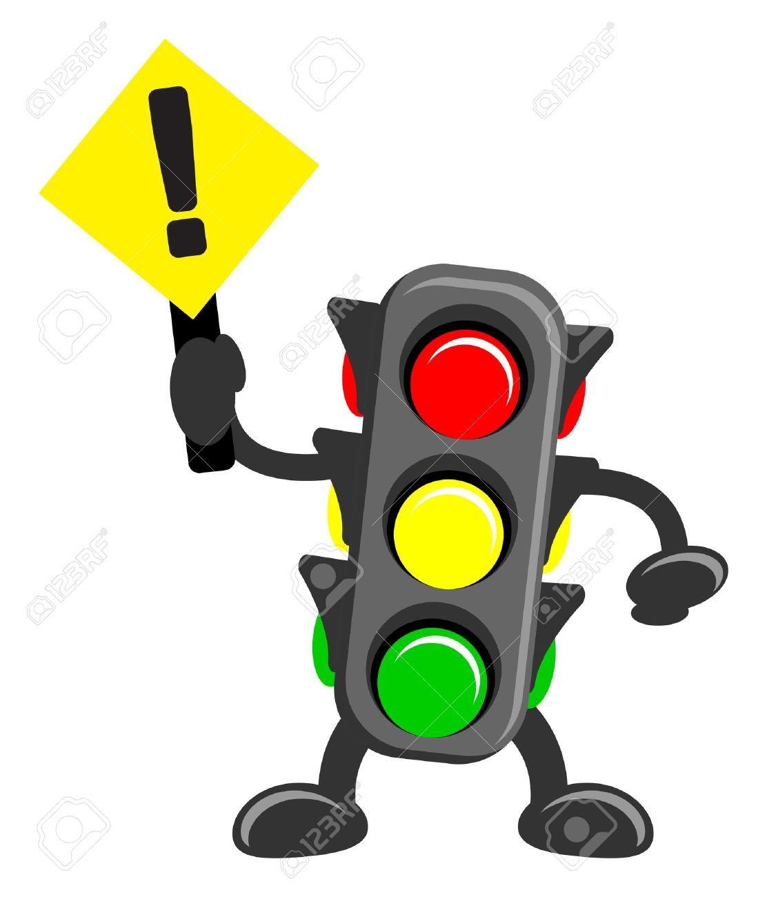 Предупреждающий светофор