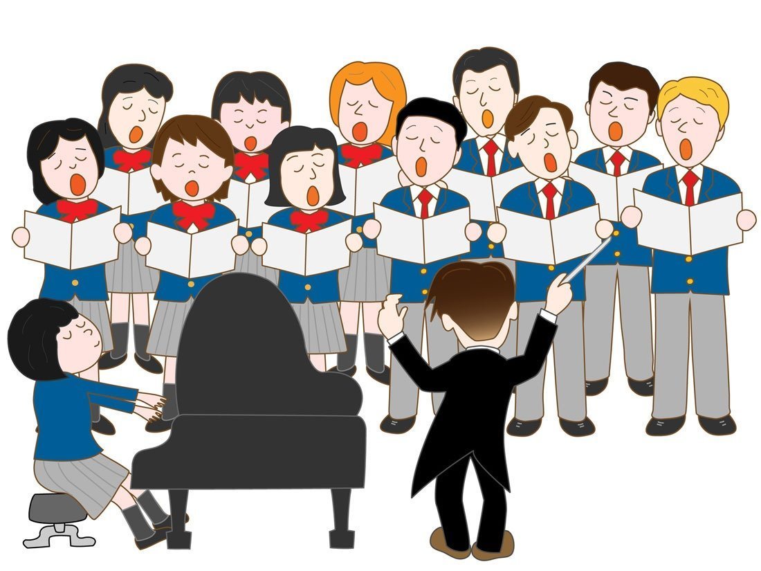 Хор на прозрачном фоне