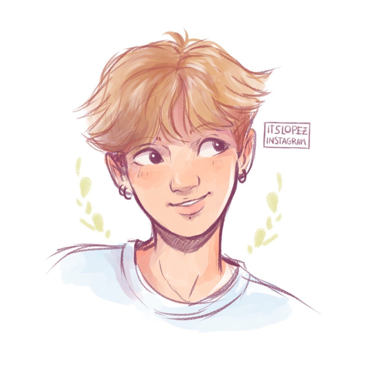 Голова мультяшного мальчика