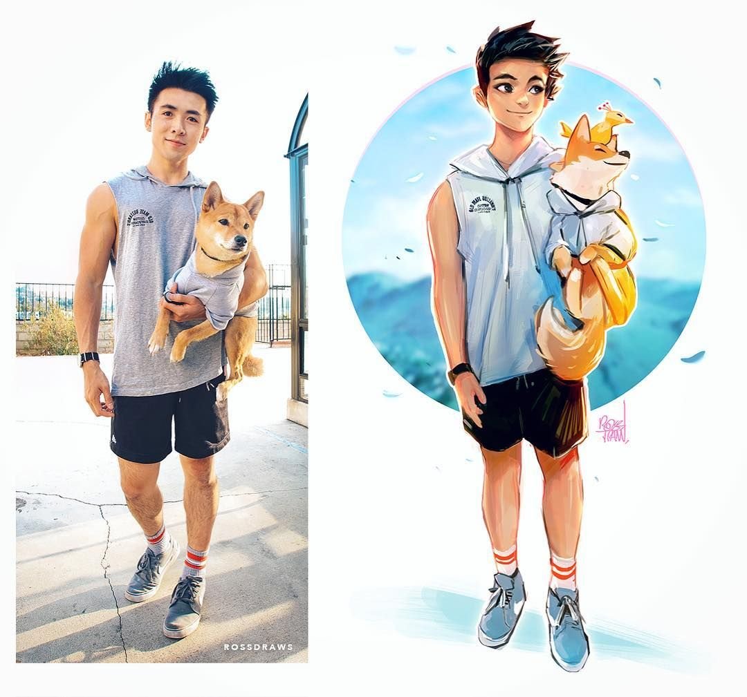 Мультяшный аватар