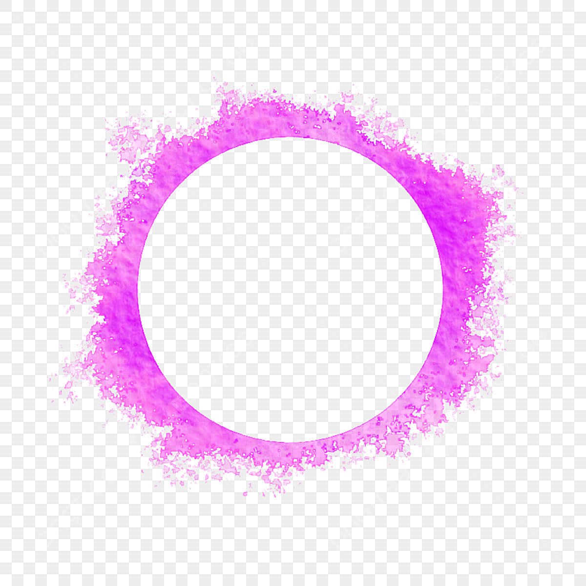 Фиолетовый круг на белом фоне