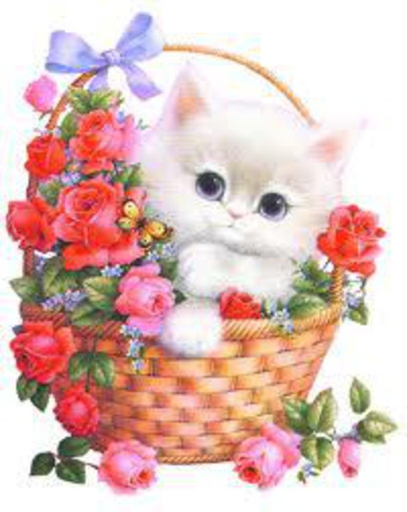 Нежная открытка с днем рождения девочке