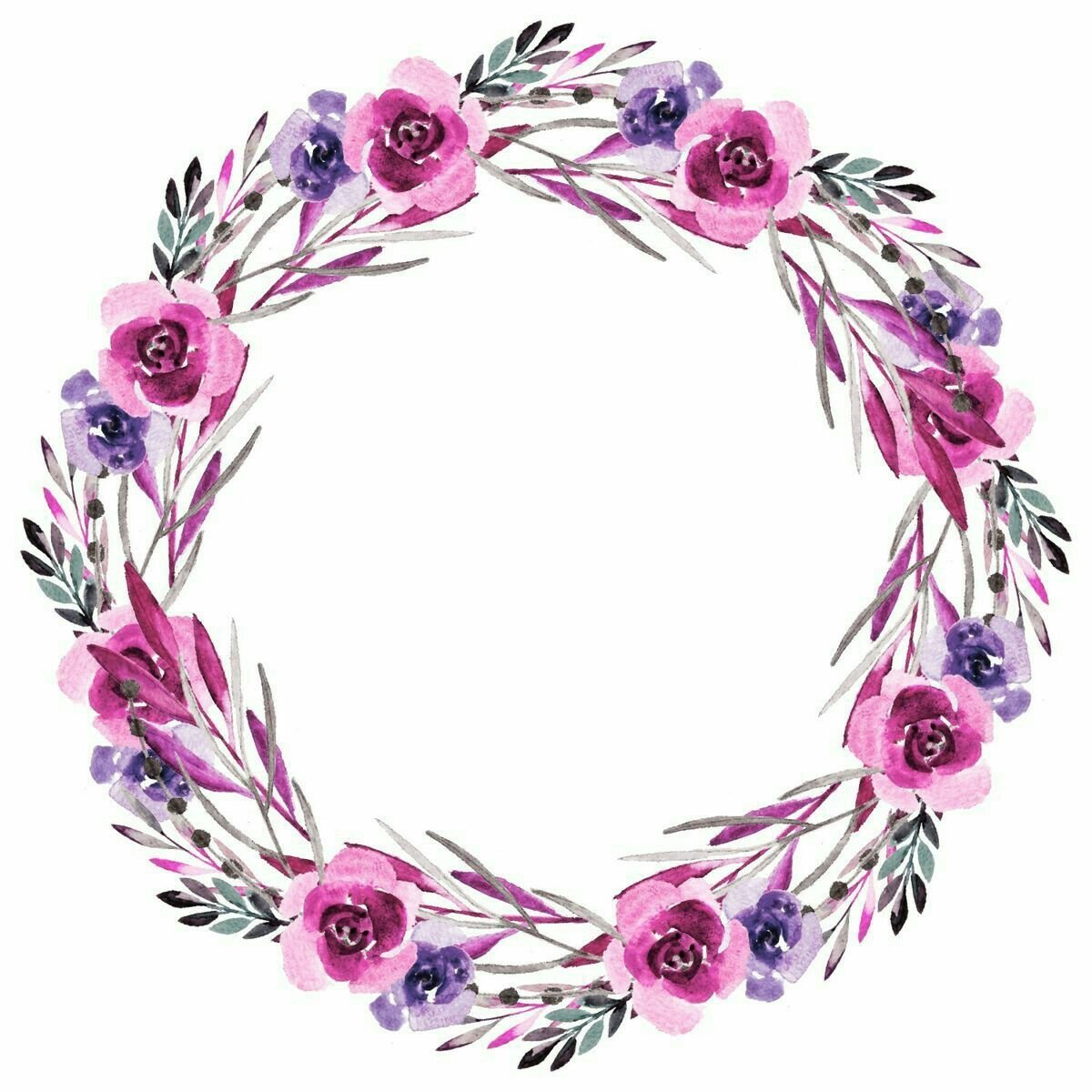 Цветочный венок