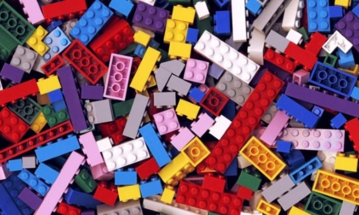 Фон из лего