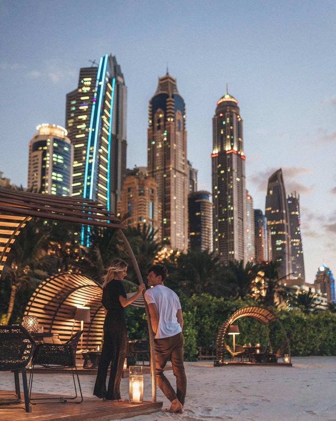 Дубай Марина туристы