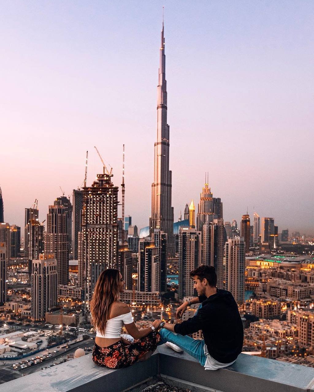 Бурдж Халифа ОАЭ Инстаграм