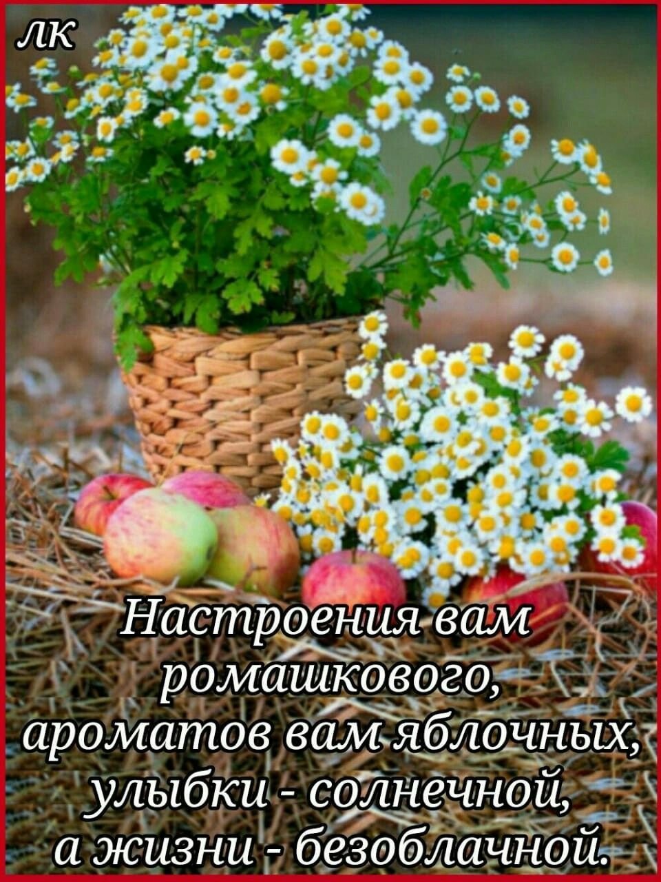 С добрым осенним утром