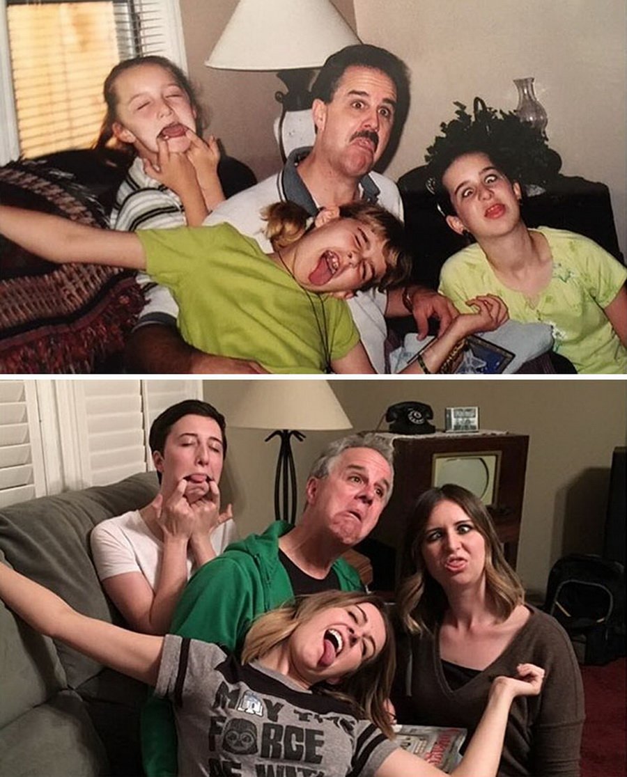 Необычная фотосессия брата и сестры