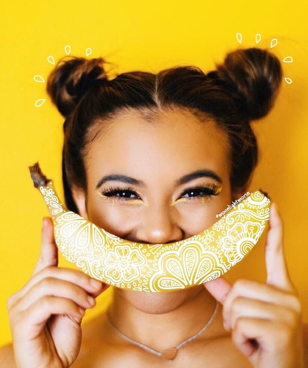 Фотосессия с бананом