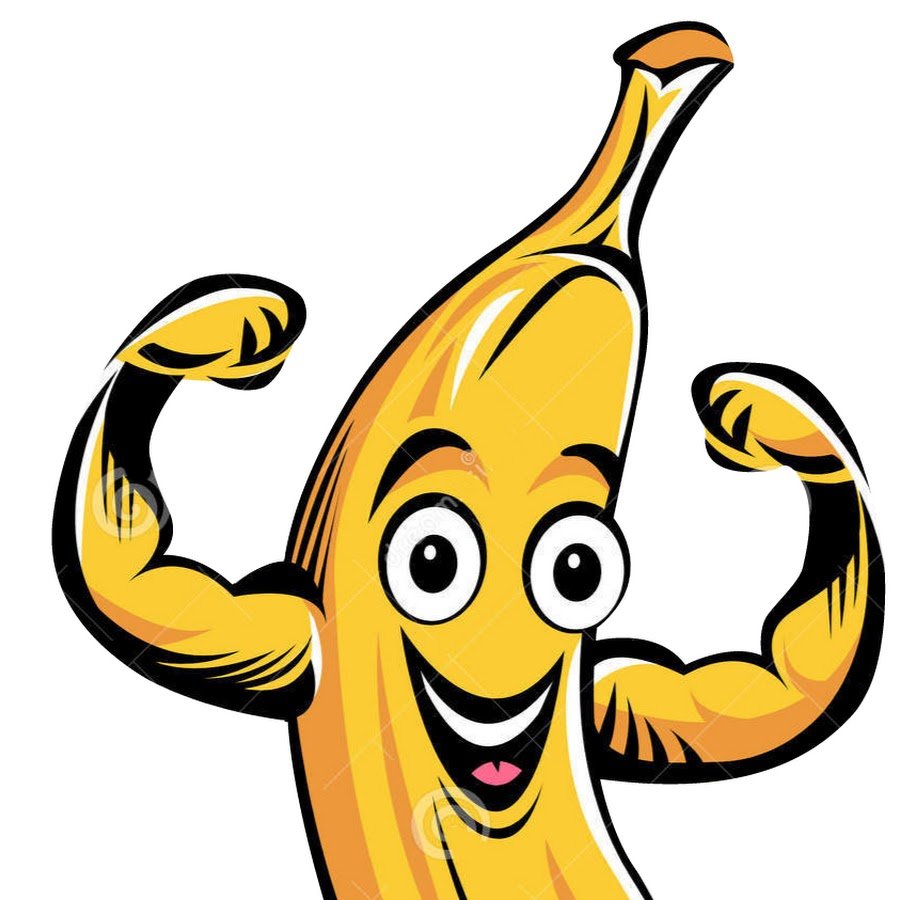 Банан с улыбкой