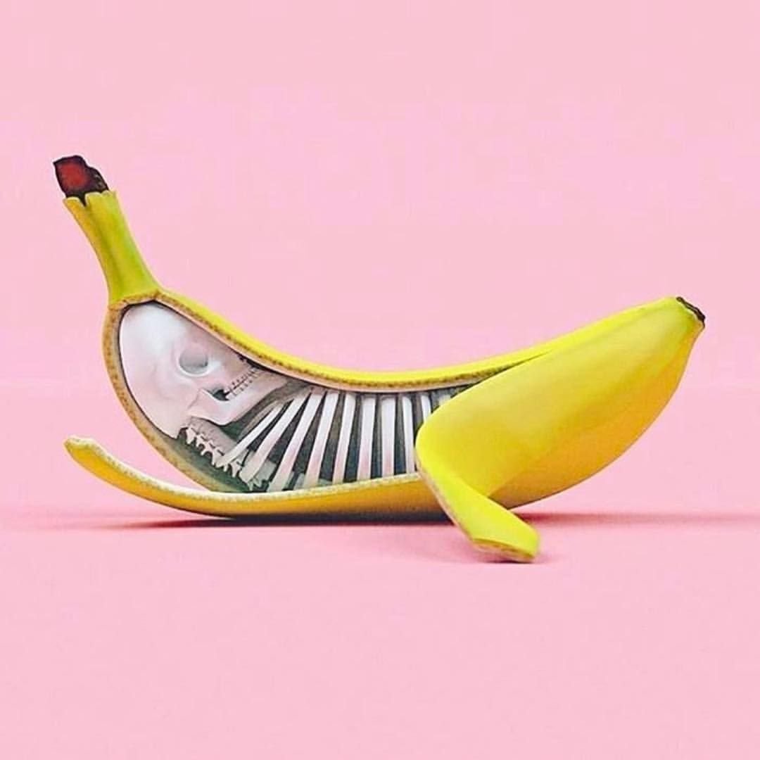 Скелет банан