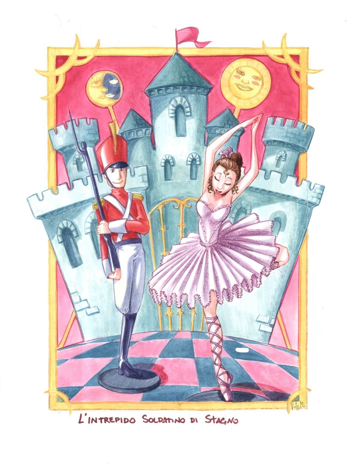 Оловянный солдатик Андерсен