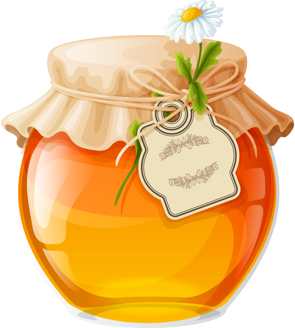 Мед мультяшный