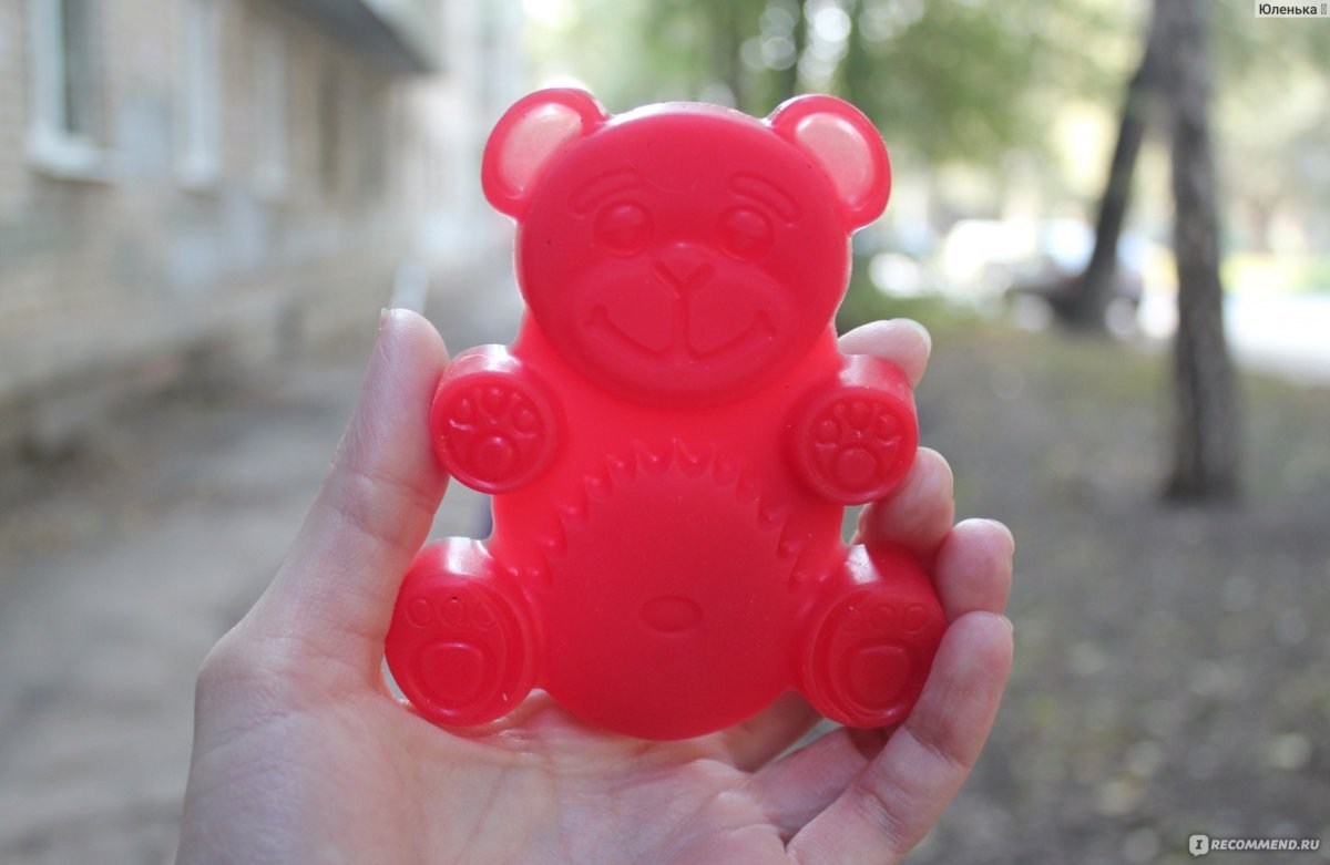 ЖЕЛЕЙНЫЙ медведь Валера сосиски