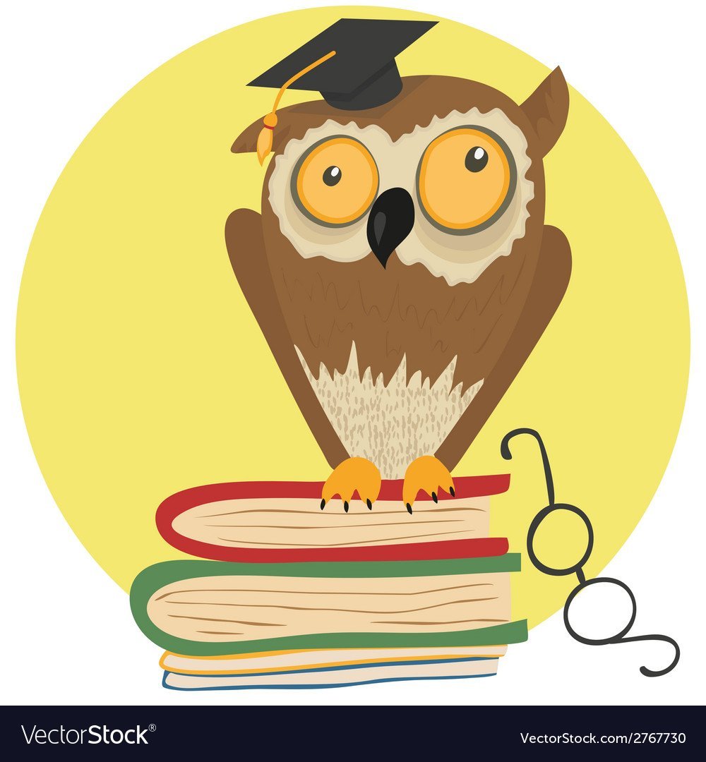 Логотип Сова с книгой