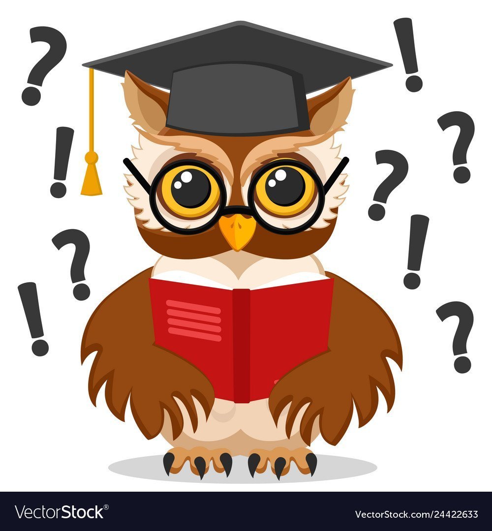 Умная Сова в очках