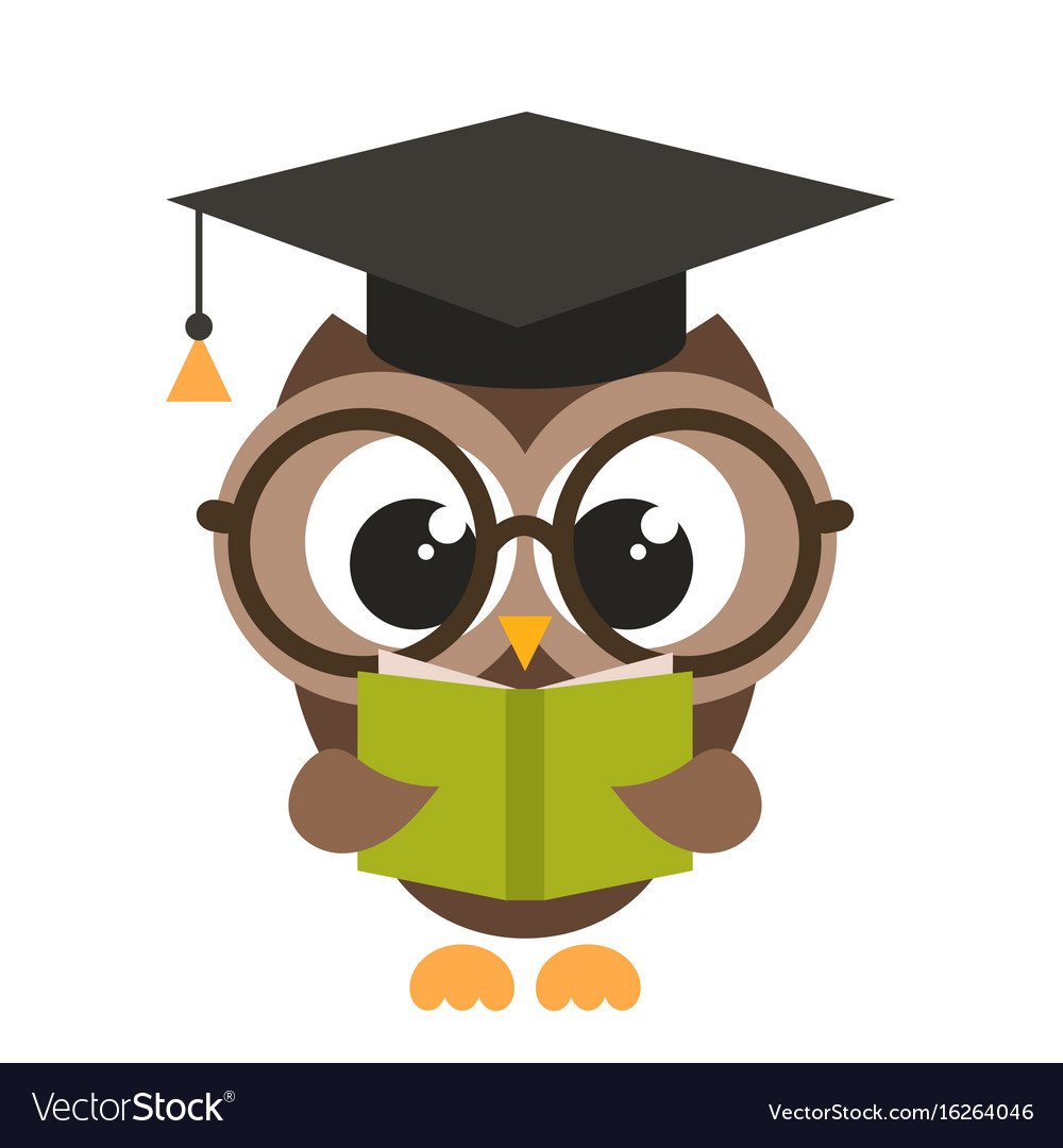 Значок Сова с книгой