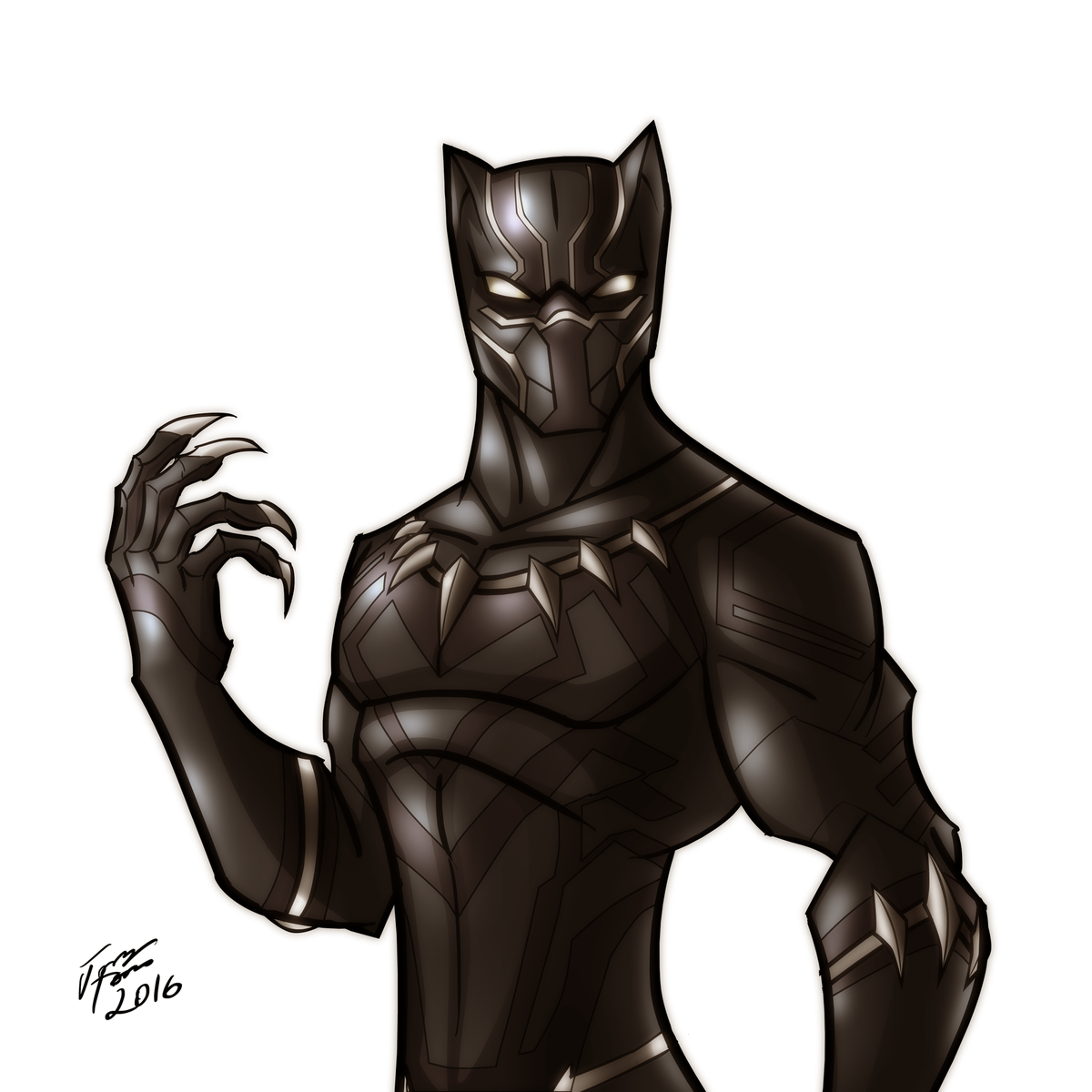 Статусы с пантерой