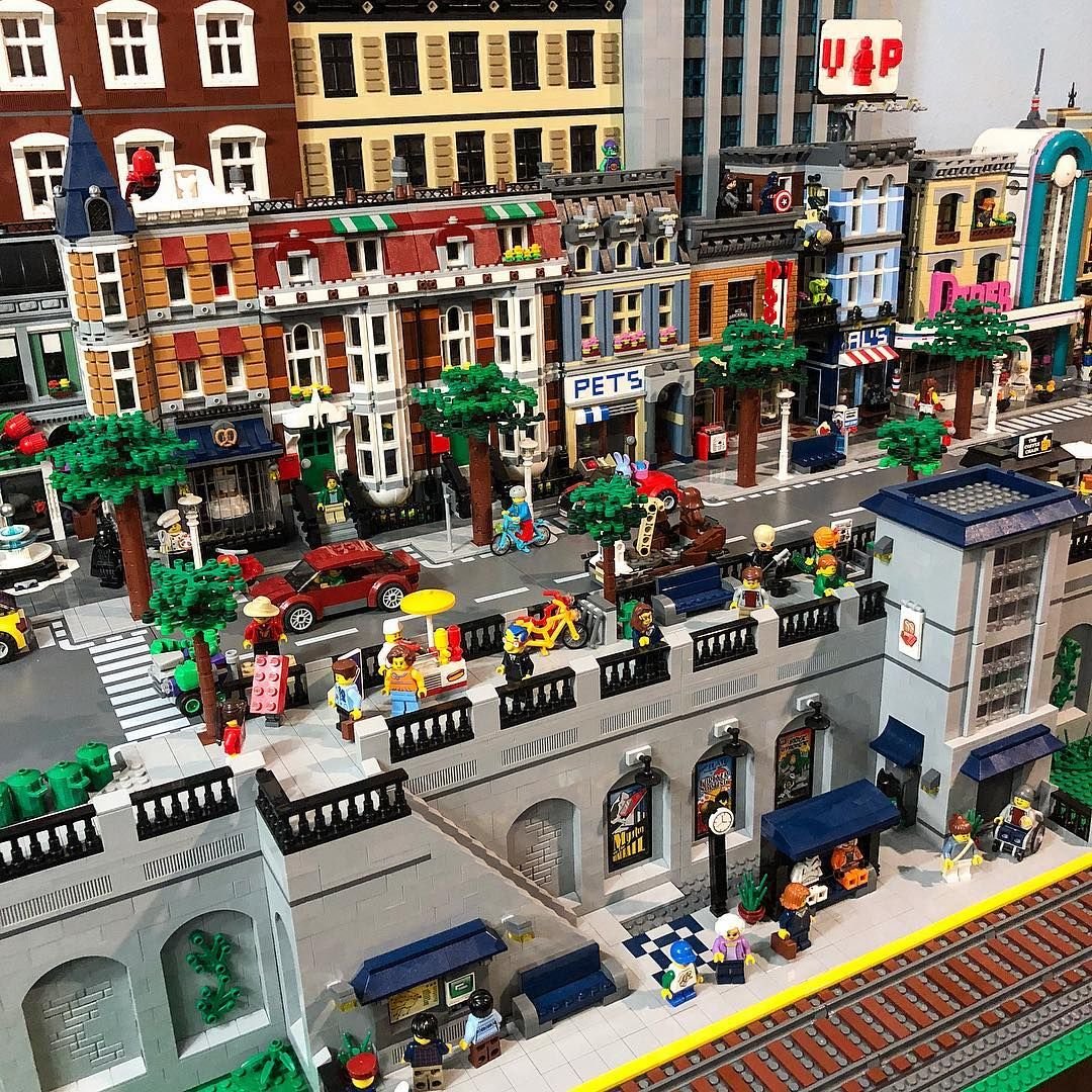 LEGO City город