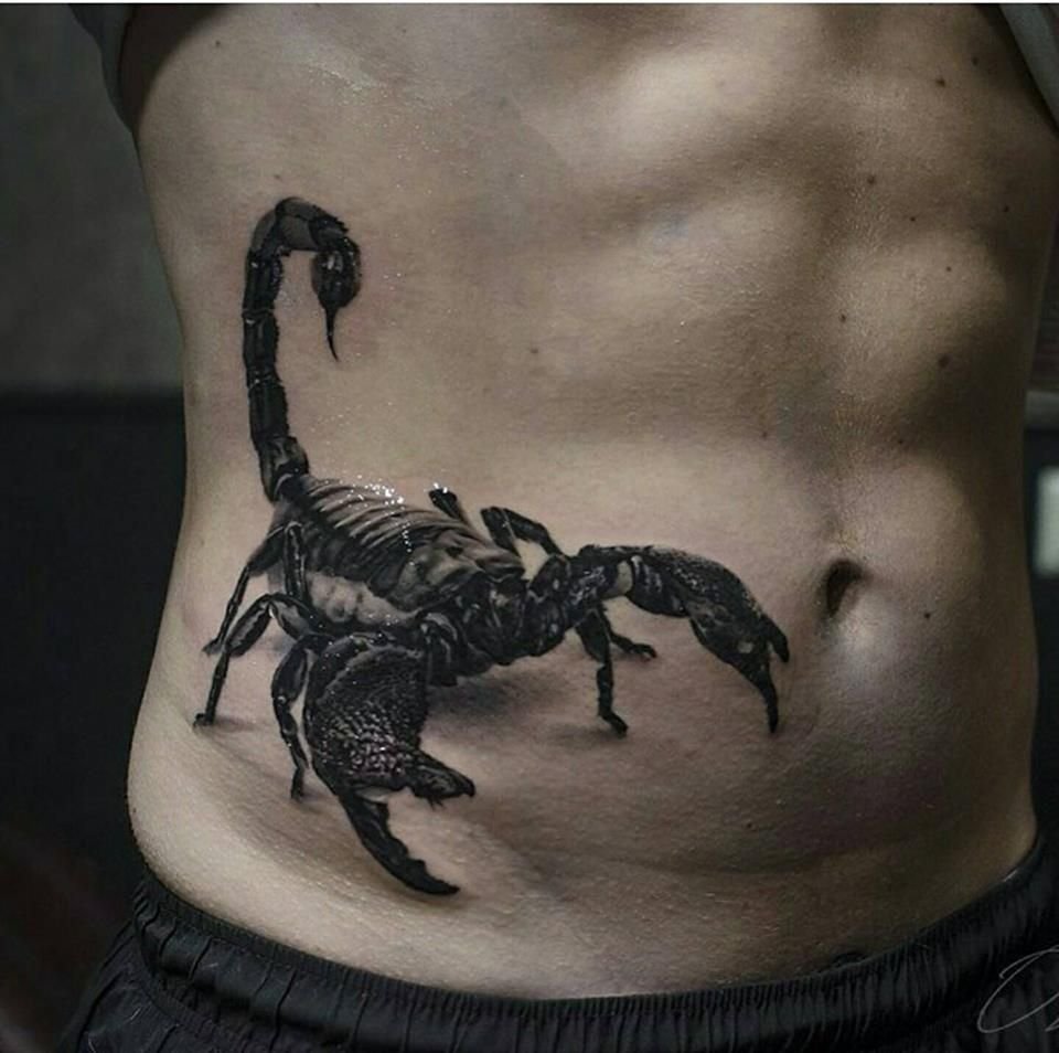 Скорпион в огне