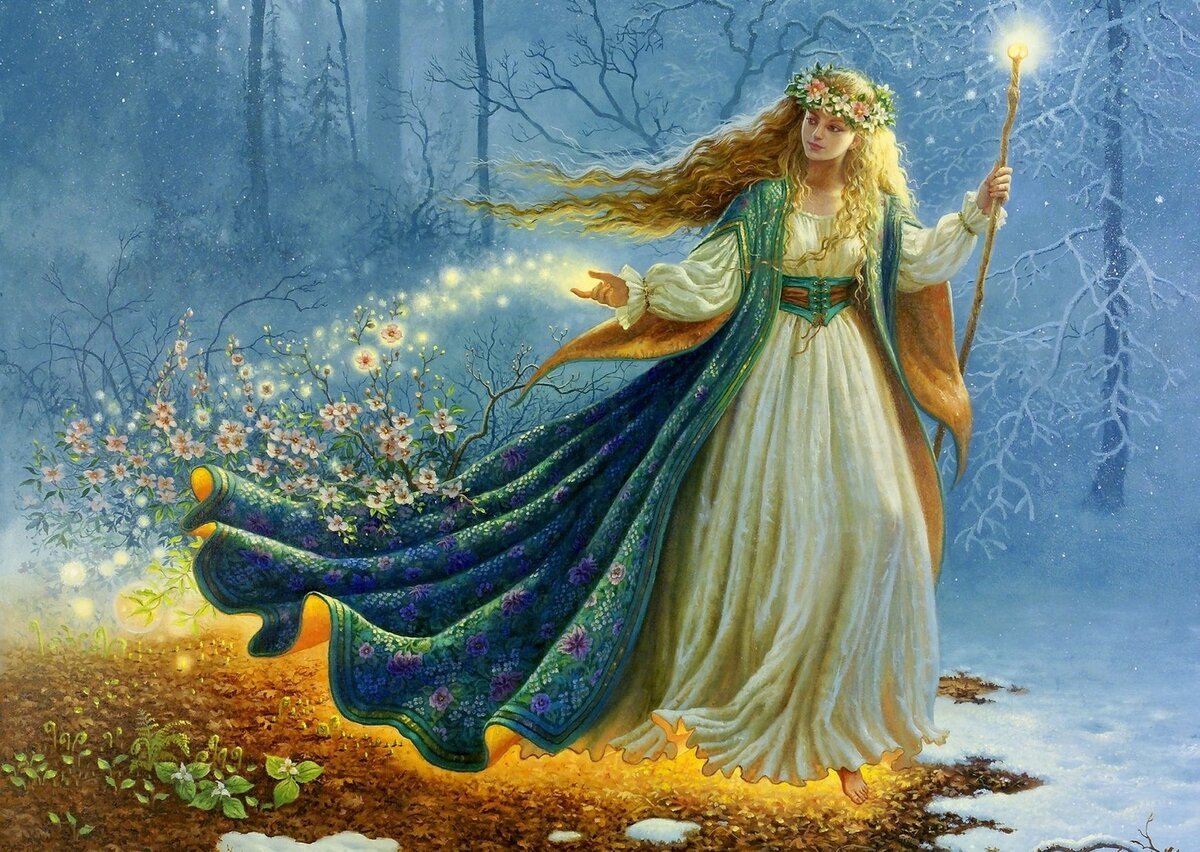 Дивия Славянская богиня