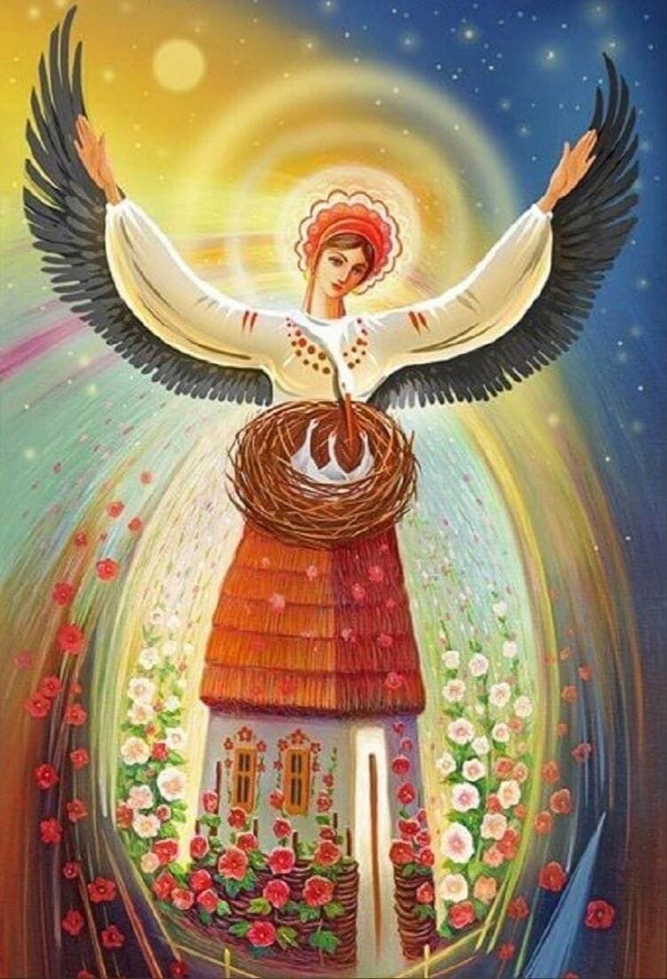 Олег Шупляк картины Берегиня