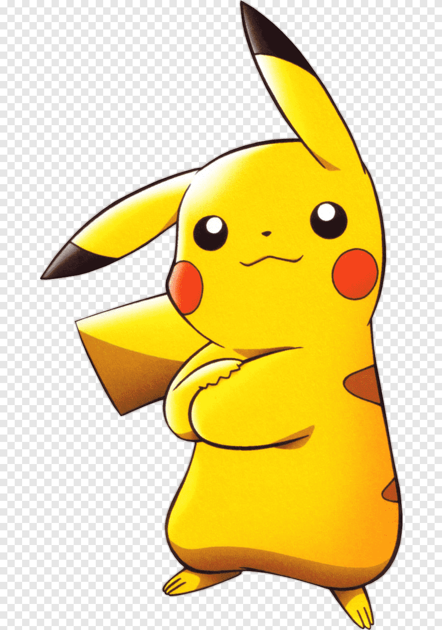 Пикачу на прозрачном фоне