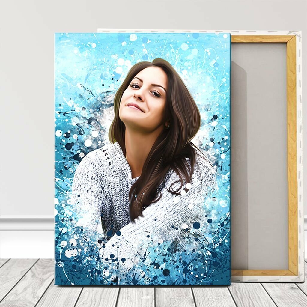 Портрет на холсте