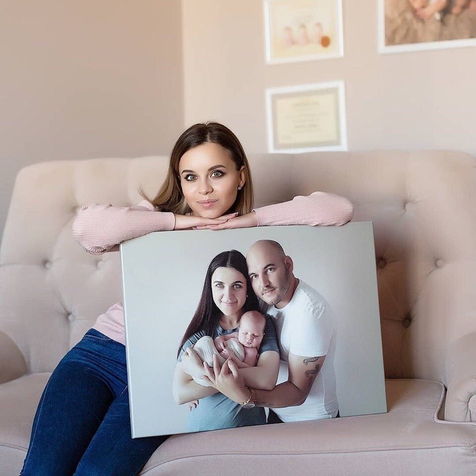 Фотография на холсте