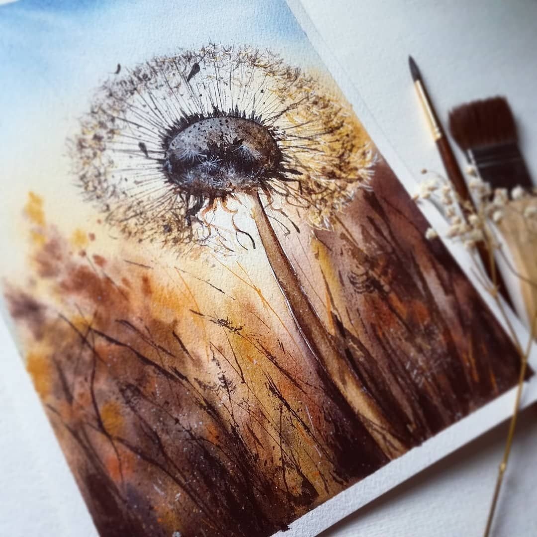 Юлия Степашкина акварель