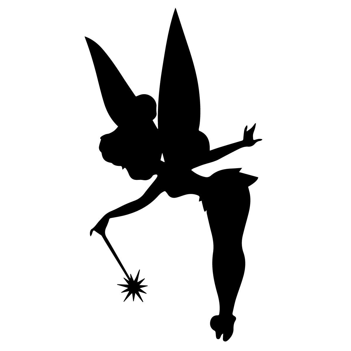 Наклейка на авто Фея