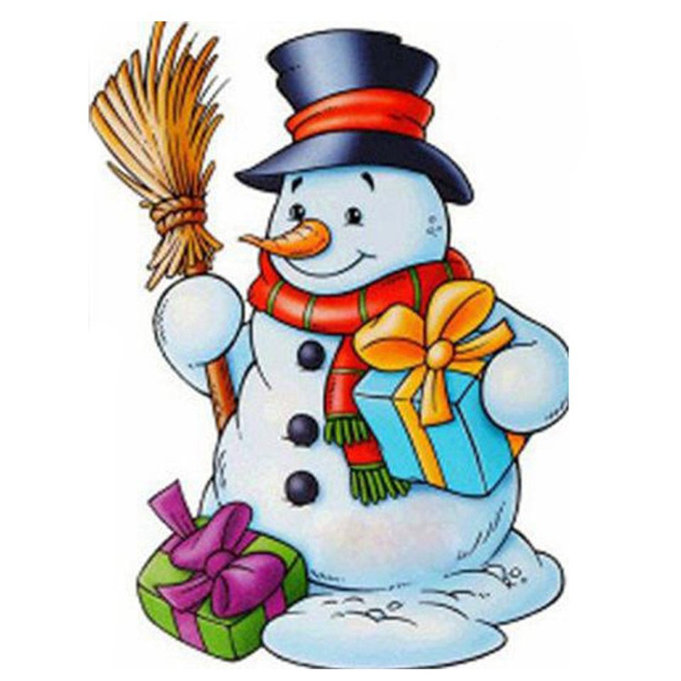 Снеговик для дошкольников