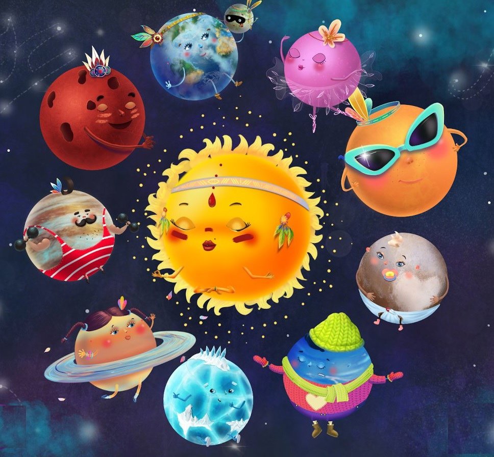 Смешарики Крош в космосе